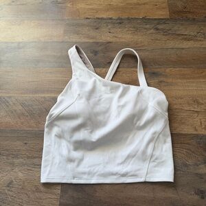 LULULEMON White Women's Asymmetrical Top
